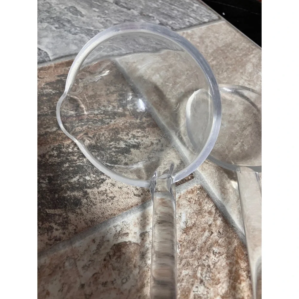 Unbranded vintage clear